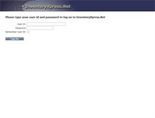 Tablet Screenshot of inventoryexpress.net